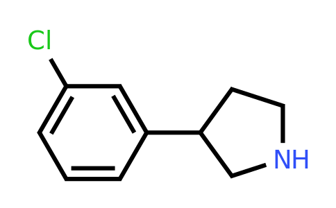 CAS 914299-59-5 | 3-(3-Chlorophenyl)pyrrolidine