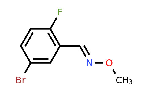 CAS 914311-53-8 | 1-(2-Fluoro-5-bromophenyl)-N-methoxymethanimine