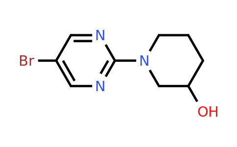 CAS 914347-67-4 | 1-(5-Bromopyrimidin-2-yl)-3-piperidinol