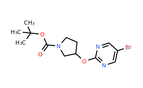 CAS 914347-79-8 | 1-Boc-3-(5-Bromopyrimidin-2-yloxy)pyrrolidine