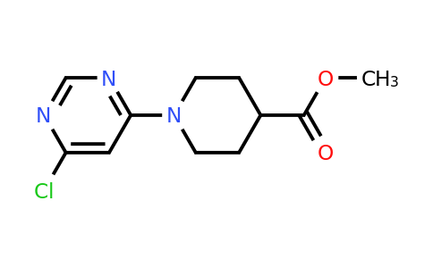 CAS 914347-88-9 | Methyl 1-(6-chloropyrimidin-4-yl)piperidine-4-carboxylate