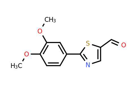 CAS 914348-85-9 | 2-(3,4-Dimethoxyphenyl)thiazole-5-carbaldehyde