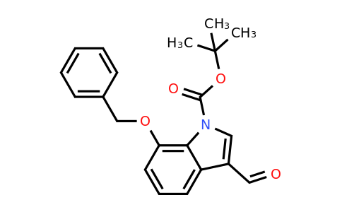 CAS 914348-99-5 | tert-Butyl 7-(benzyloxy)-3-formyl-1H-indole-1-carboxylate
