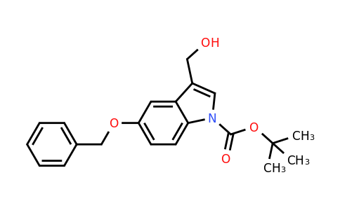 CAS 914349-14-7 | tert-Butyl 5-(benzyloxy)-3-(hydroxymethyl)-1H-indole-1-carboxylate