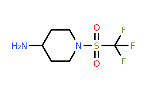 CAS 914397-57-2 | 1-trifluoromethanesulfonylpiperidin-4-amine