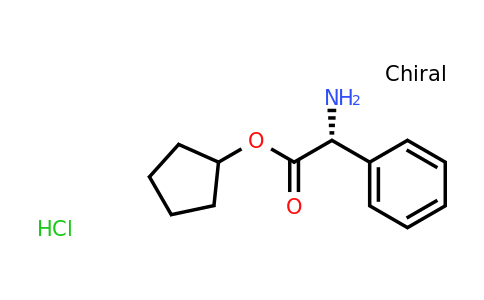 CAS 914605-66-6 | (R)-Cyclopentyl 2-amino-2-phenylacetate hydrochloride