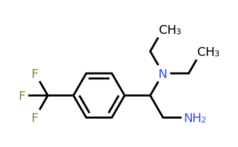 CAS 914635-97-5 | {2-amino-1-[4-(trifluoromethyl)phenyl]ethyl}diethylamine