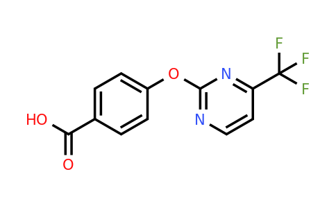 CAS 914636-59-2 | 4-((4-(Trifluoromethyl)pyrimidin-2-yl)oxy)benzoic acid