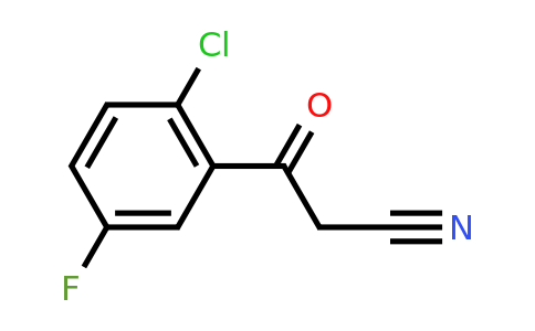CAS 914636-71-8 | 3-(2-Chloro-5-fluoro-phenyl)-3-oxo-propionitrile