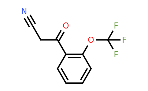 CAS 914636-80-9 | 3-Oxo-3-(2-trifluoromethoxy-phenyl)-propionitrile