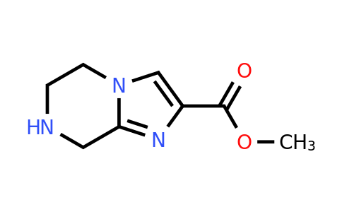 CAS 91476-81-2 | Imidazo[1,2-A]pyrazine-2-carboxylic acid, 5,6,7,8-tetrahydro-, methyl ester