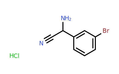 CAS 91481-24-2 | 2-amino-2-(3-bromophenyl)acetonitrile hydrochloride