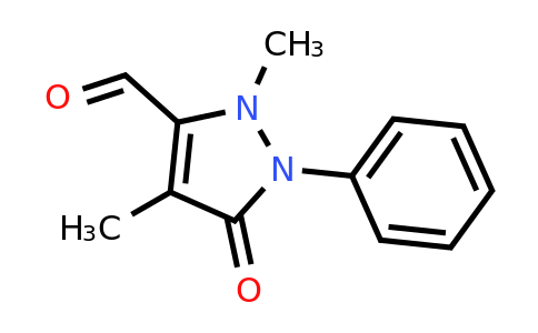 CAS 91485-64-2 | 2,4-dimethyl-5-oxo-1-phenyl-2,5-dihydro-1H-pyrazole-3-carbaldehyde
