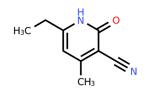 CAS 91487-37-5 | 6-Ethyl-4-methyl-2-oxo-1,2-dihydro-pyridine-3-carbonitrile