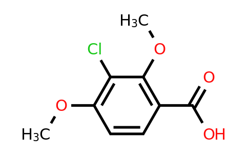 CAS 914933-75-8 | 3-chloro-2,4-dimethoxybenzoic acid