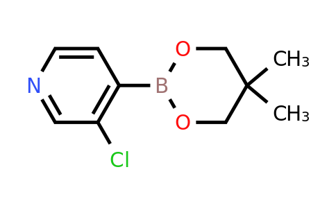 CAS 915070-52-9 | 3-Chloro-4-(5,5-dimethyl-1,3,2-dioxaborinan-2-YL)pyridine