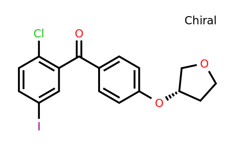 CAS 915095-87-3 | (3S)-3-[4-(2-chloro-5-iodobenzoyl)phenoxy]oxolane