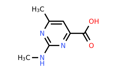 CAS 915140-72-6 | 6-Methyl-2-(methylamino)pyrimidine-4-carboxylic acid