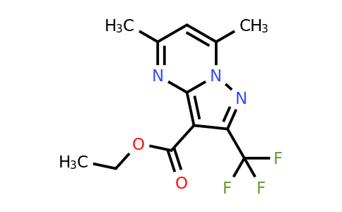 CAS 915157-99-2 | ethyl 5,7-dimethyl-2-(trifluoromethyl)pyrazolo[1,5-a]pyrimidine-3-carboxylate