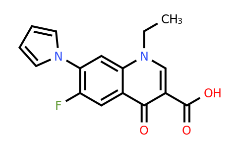 CAS 91524-15-1 | 1-Ethyl-6-fluoro-4-oxo-7-(1H-pyrrol-1-yl)-1,4-dihydroquinoline-3-carboxylic acid