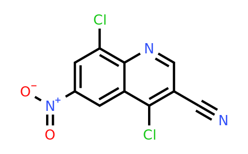 CAS 915369-46-9 | 4,8-Dichloro-6-nitroquinoline-3-carbonitrile