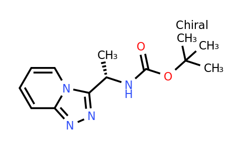 CAS 915375-33-6 | (S)-tert-Butyl (1-([1,2,4]triazolo[4,3-a]pyridin-3-yl)ethyl)carbamate