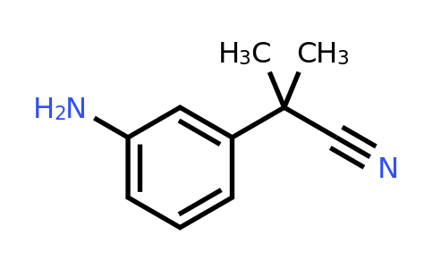 CAS 915394-29-5 | 2-(3-Aminophenyl)-2-methylpropanenitrile