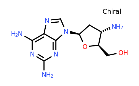 CAS 915399-37-0 | ((2S,3S,5R)-3-Amino-5-(2,6-diamino-9H-purin-9-yl)tetrahydrofuran-2-yl)methanol