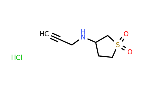 CAS 915402-18-5 | 3-[(Prop-2-yn-1-yl)amino]-1lambda6-thiolane-1,1-dione hydrochloride