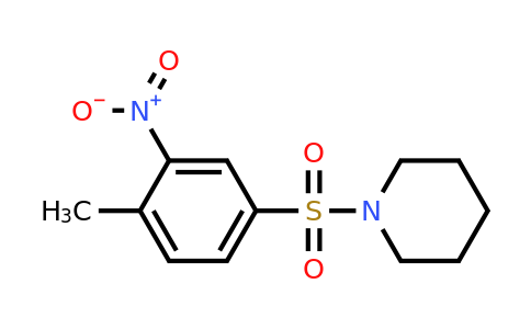 CAS 91558-67-7 | 1-[(4-Methyl-3-nitrobenzene)sulfonyl]piperidine