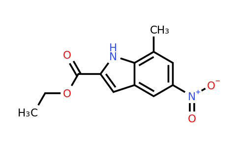 CAS 91559-48-7 | ethyl 7-methyl-5-nitro-1H-indole-2-carboxylate