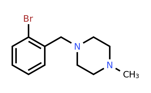CAS 91560-85-9 | 1-[(2-Bromophenyl)methyl]-4-methylpiperazine