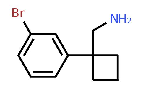 CAS 915690-61-8 | 1-(3-Bromophenyl)-cyclobutanemethanamine