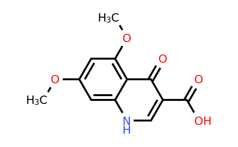 CAS 91570-21-7 | 5,7-dimethoxy-4-oxo-1,4-dihydroquinoline-3-carboxylic acid