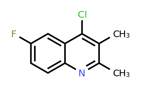CAS 915722-86-0 | 4-chloro-6-fluoro-2,3-dimethylquinoline
