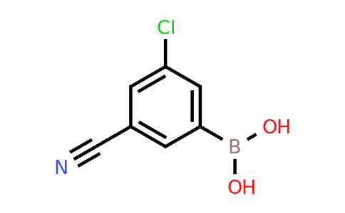 CAS 915763-60-9 | (3-Chloro-5-cyanophenyl)boronic acid