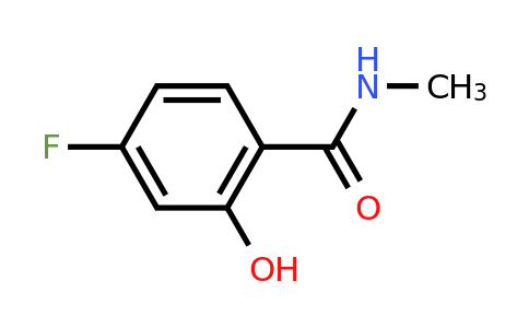 CAS 915771-25-4 | 4-Fluoro-2-hydroxy-N-methylbenzamide