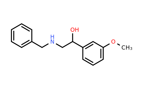 CAS 91578-93-7 | 2-(benzylamino)-1-(3-methoxyphenyl)ethan-1-ol