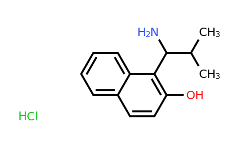 CAS 915781-03-2 | 1-(1-Amino-2-methyl-propyl)naphthalen-2-OL hydrochloride
