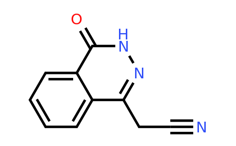 CAS 91587-99-4 | 2-(4-oxo-3,4-dihydrophthalazin-1-yl)acetonitrile