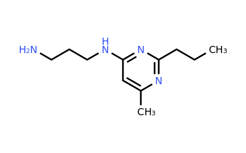 CAS 915882-06-3 | N1-(6-Methyl-2-propylpyrimidin-4-yl)propane-1,3-diamine