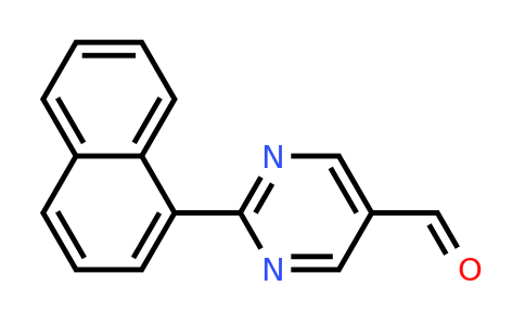 CAS 915919-73-2 | 2-(Naphthalen-1-yl)pyrimidine-5-carbaldehyde