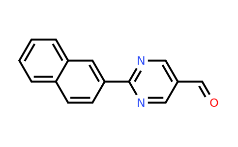 CAS 915919-99-2 | 2-(Naphthalen-2-yl)pyrimidine-5-carbaldehyde