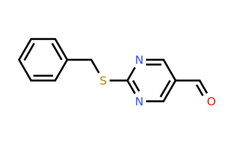 CAS 915920-15-9 | 2-(Benzylthio)pyrimidine-5-carbaldehyde