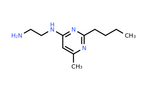 CAS 915920-26-2 | N1-(2-Butyl-6-methylpyrimidin-4-yl)ethane-1,2-diamine