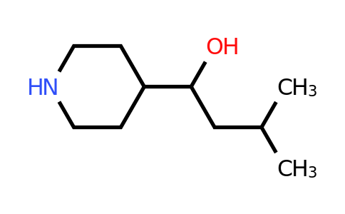 CAS 915921-27-6 | 3-Methyl-1-(piperidin-4-yl)butan-1-ol