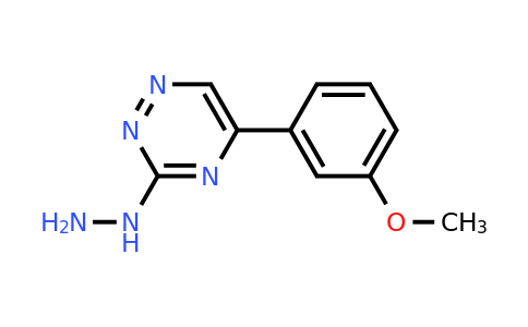 CAS 915922-25-7 | 3-Hydrazinyl-5-(3-methoxyphenyl)-1,2,4-triazine
