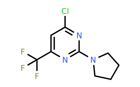 CAS 915922-37-1 | 4-Chloro-2-(pyrrolidin-1-yl)-6-(trifluoromethyl)pyrimidine