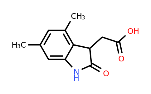 CAS 915922-61-1 | 2-(4,6-Dimethyl-2-oxoindolin-3-yl)acetic acid