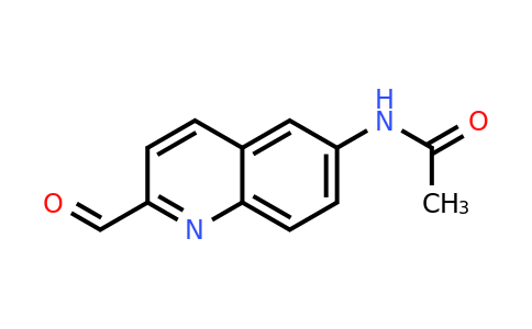 CAS 915923-55-6 | N-(2-Formylquinolin-6-yl)acetamide